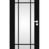 Drzwi Loft Elegance Windoor-czarny-mleczna-sklep
