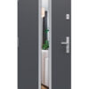 Gerda Select Hanover 5, przeszklenie Mira Star, antracyt piaskowy, ramka inox Gerda Select Hanover 5, przeszklenie Mira Star, antracyt piaskowy, ramka inox