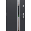 drzwi Gerda Select Milano 8 antracyt piaskowy ramka inox drzwi Gerda Select Milano 8 antracyt piaskowy ramka inox